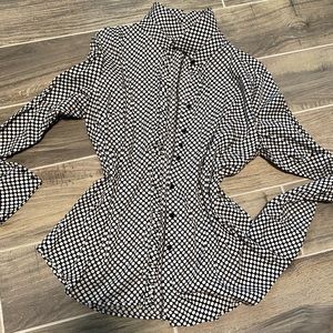 Polka dot blouse